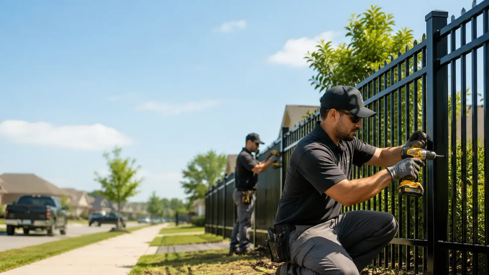 Metal Fence Installation in Bureau, IL